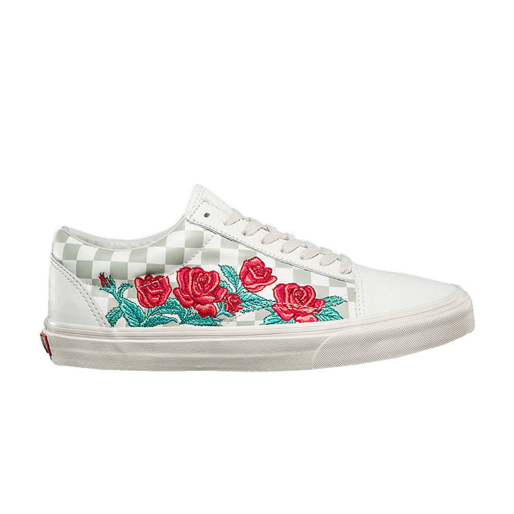 Embroidered old skool vans top