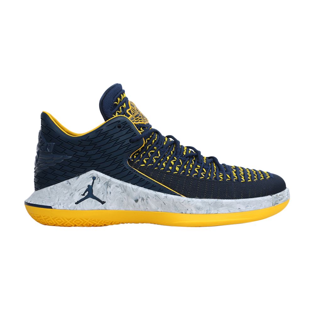 Air Jordan 32 Low PF 'Michigan Wolverines' | Blue | Men's Size 10.5