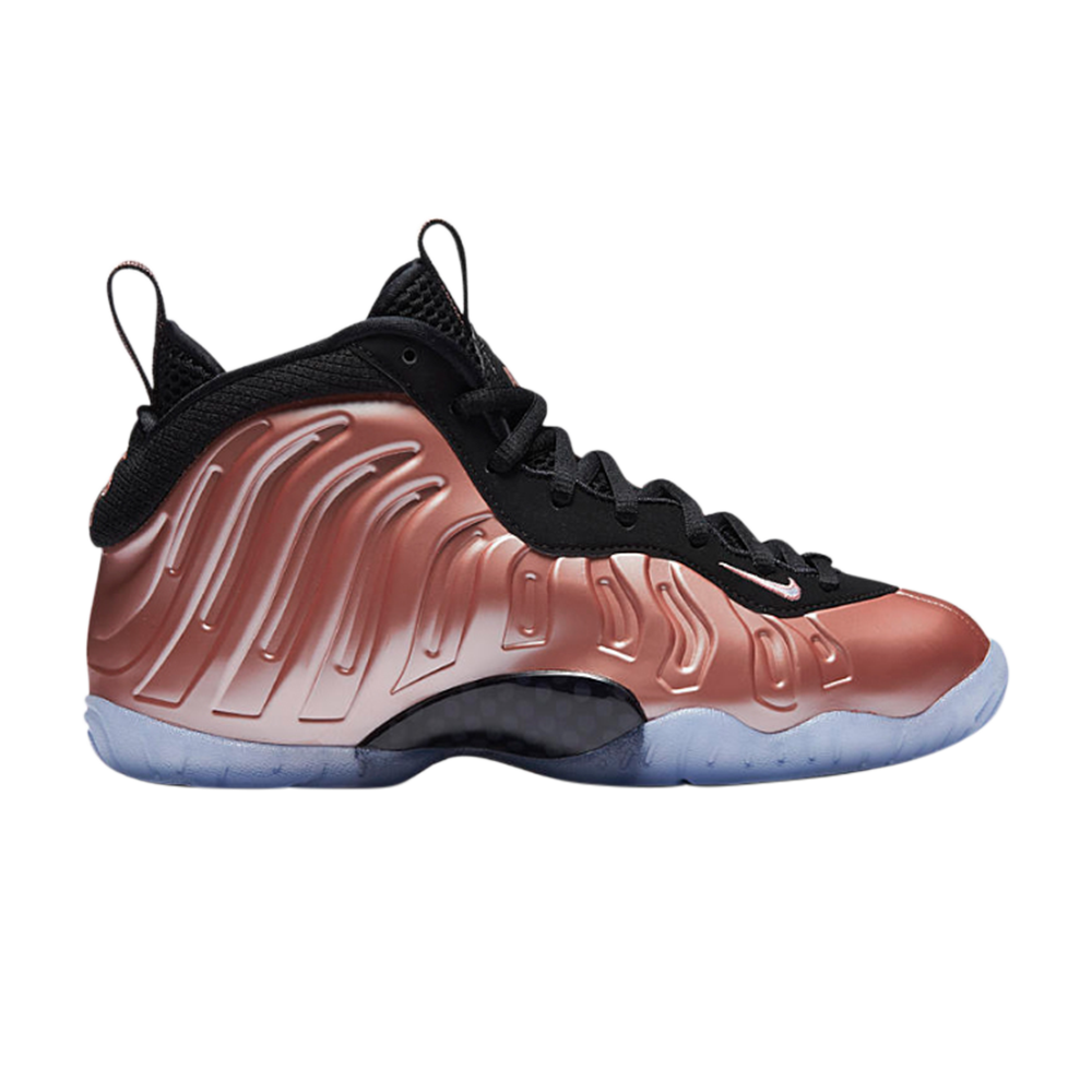 white red foamposites rose