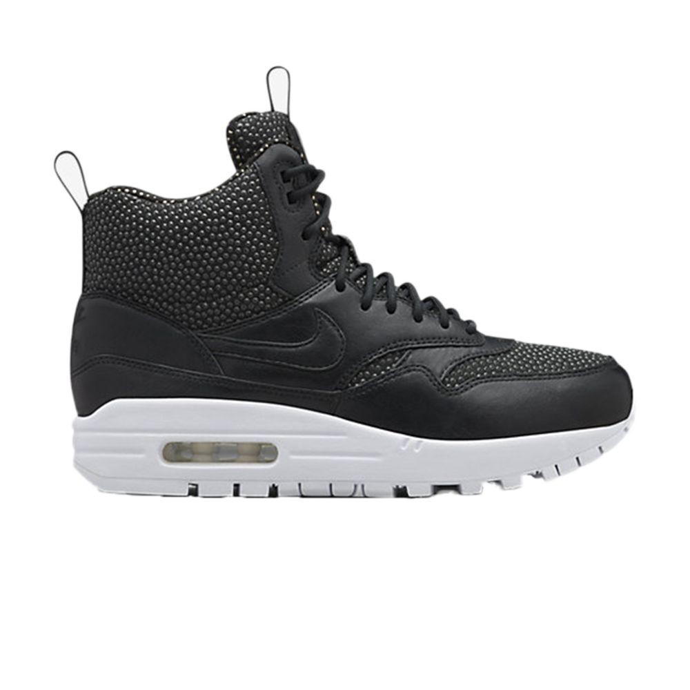 Nike Wmns Air Max 1 Mid Sneakerboot 'Black' | Women's Size 5 - 826601-001