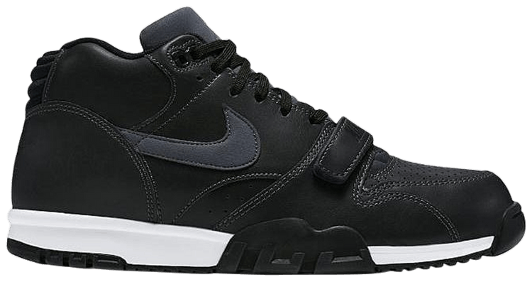 Buy Air Trainer 1 Mid 'Anthracite' - 317554 004 | GOAT