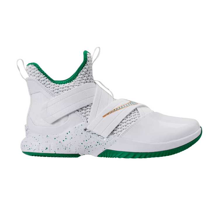 Nike lebron soldier 12 green and white shop