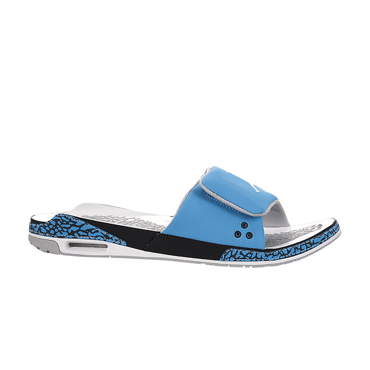 Buy Air Jordan 3 Slide Dark Powder Blue 428789 407 GOAT