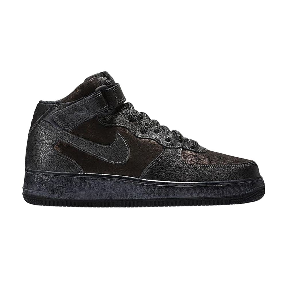 Pre-owned Nike Wmns Air Force 1 07 Mid Premium | Grey | Women's Size 10