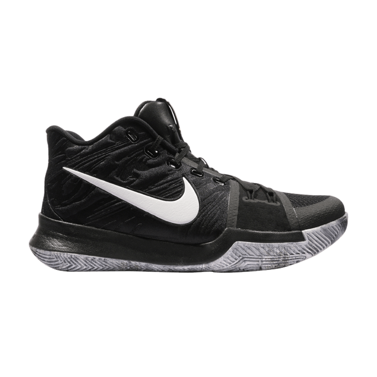 Kyrie 3 black white silt red shop
