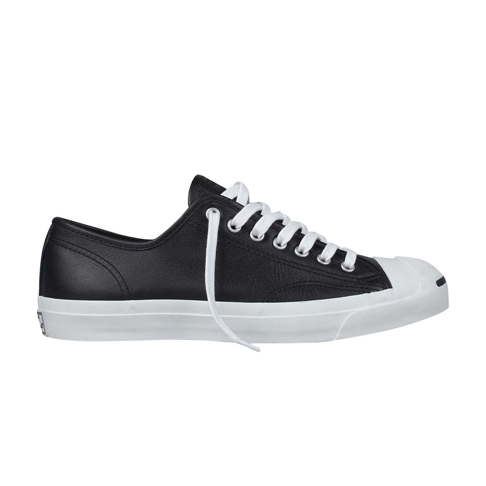 Converse Jack Purcell Ox 'Leather' | Black | Men's Size 3.5