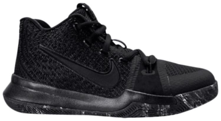 Kyrie 3 cheap all black