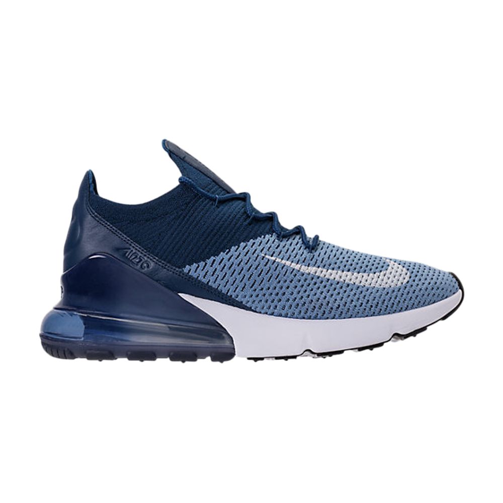 Nike Air Max 270 Flyknit 'Work Blue' | Men's Size 8 - AO1023-400