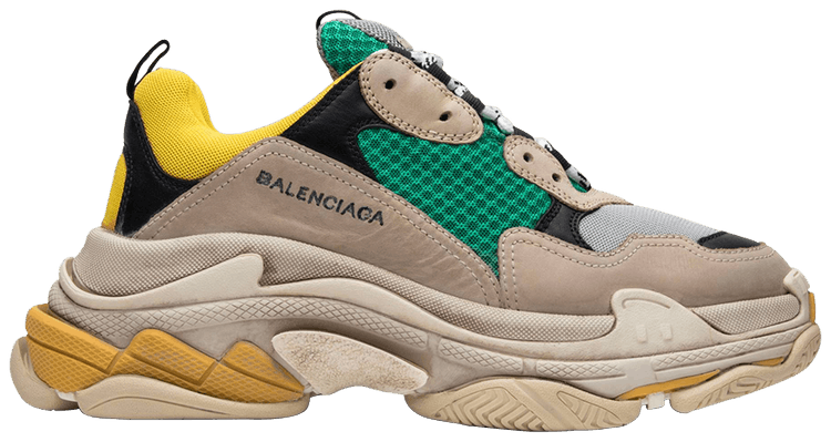 Buy Balenciaga Triple S Sneaker 'Green Yellow' 2018 - 516440 Buy Balenciaga Triple S Sneaker 'Green Yellow' 2018 - 516440