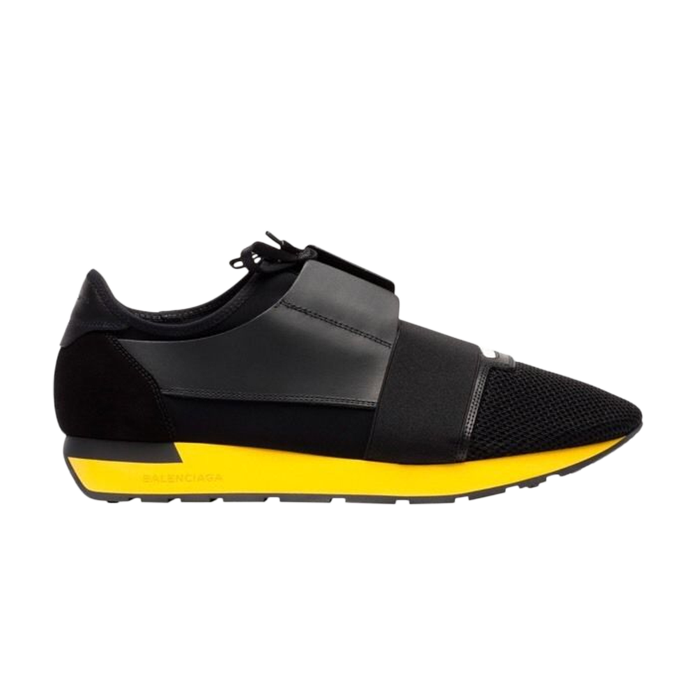 Balenciaga Triple S Black And Yellow Mesh Sneakers for Men  Lyst Australia