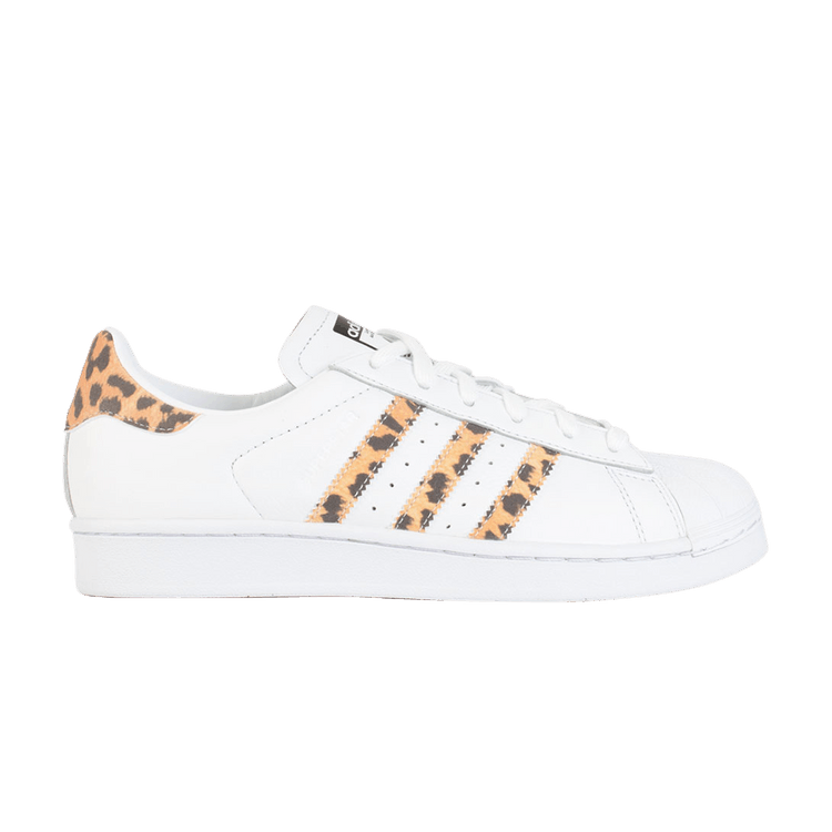 Size 5.0 Wmns Superstar White Leopard