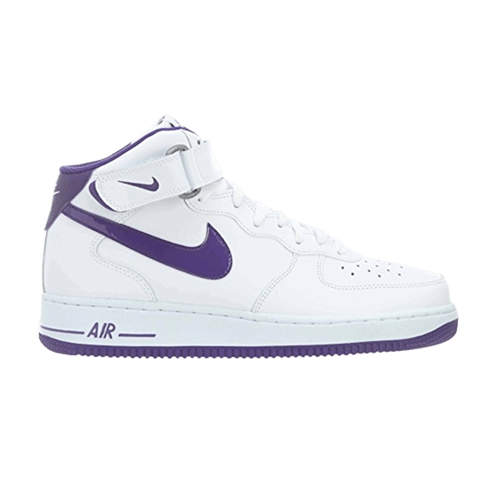 Nike air force 1 mid womens purple clearance