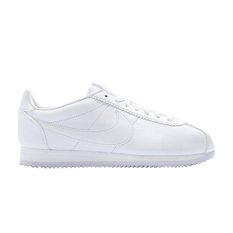 Nike cortez classic leather white cheap