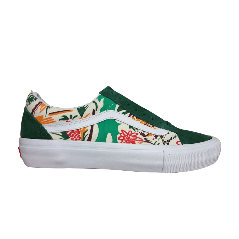 Pre-owned Vans Concepts X Old Skool Pro In Green