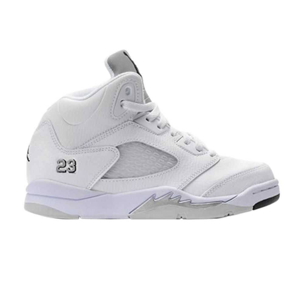 Air Jordan 5 Retro PS 'Metallic White' | Kid's Size 12