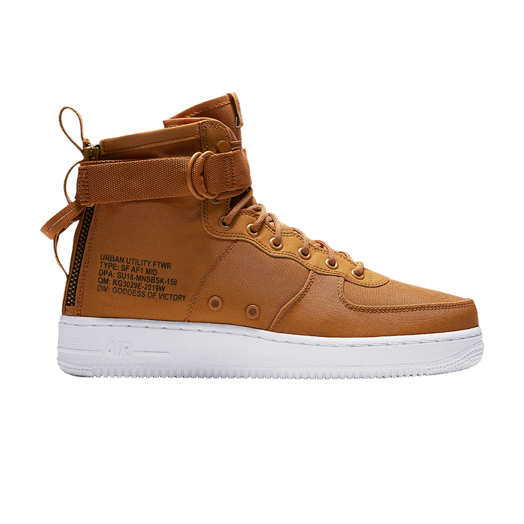Buy SF Air Force 1 Mid Desert Ochre 917753 700 GOAT CA