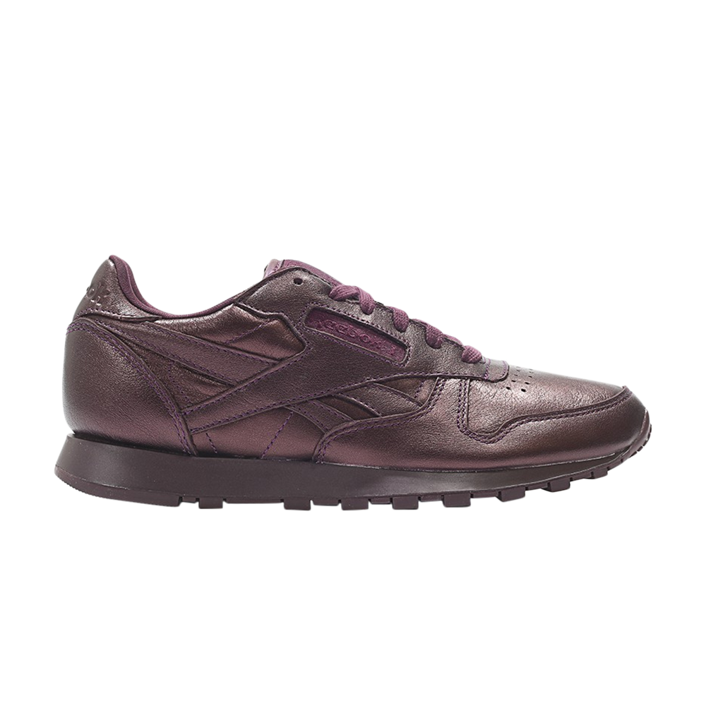 Pre-owned Reebok Wmns Face Classic In Purple