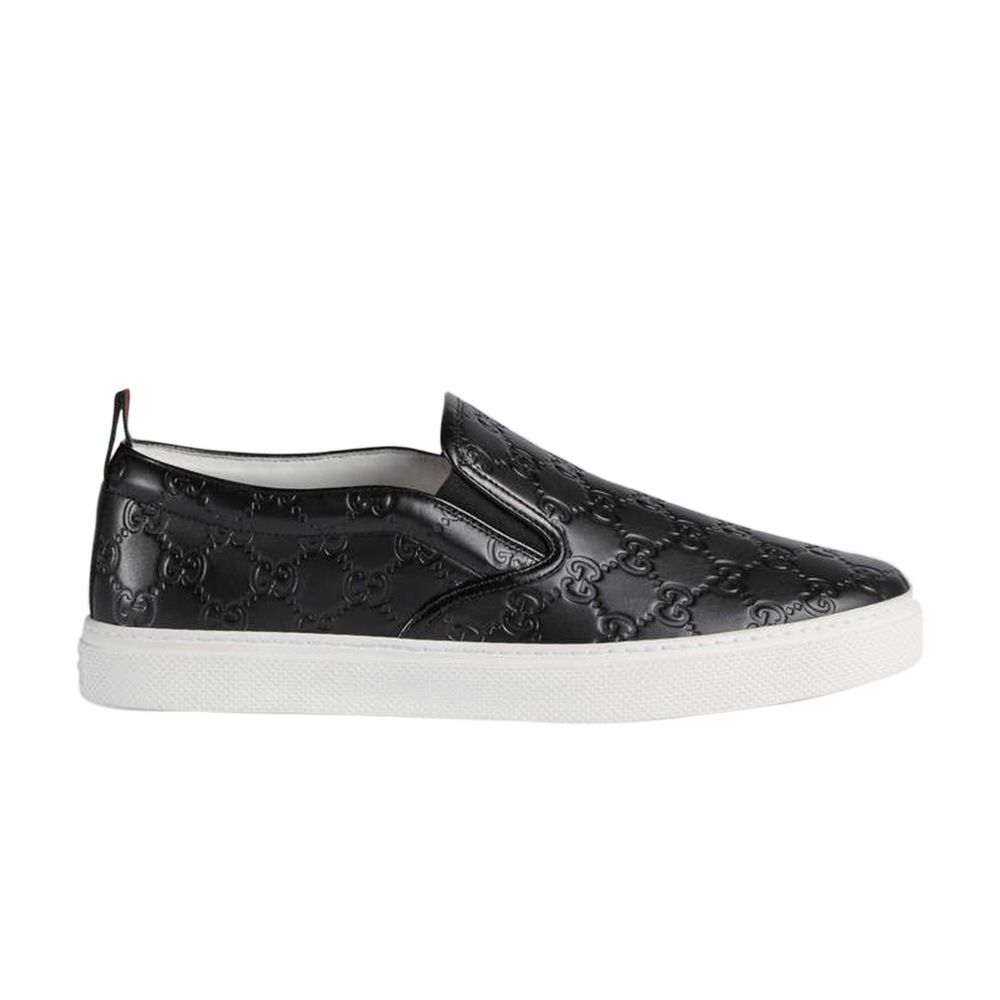 GUCCI GUCCI SIGNATURE SLIP-ON SNEAKER