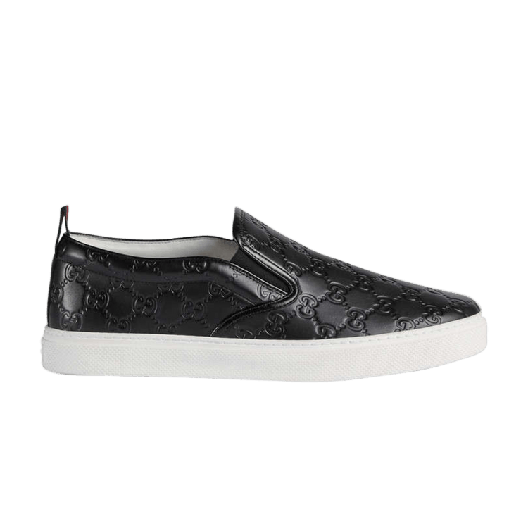 Gucci slip on black discount