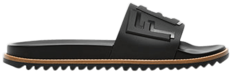 Fendi logo strap slides new arrivals