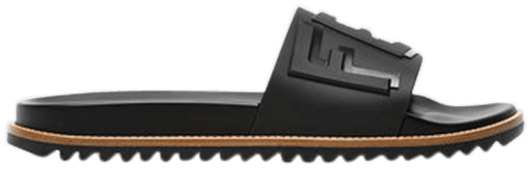 Fendi Logo Strap Slides