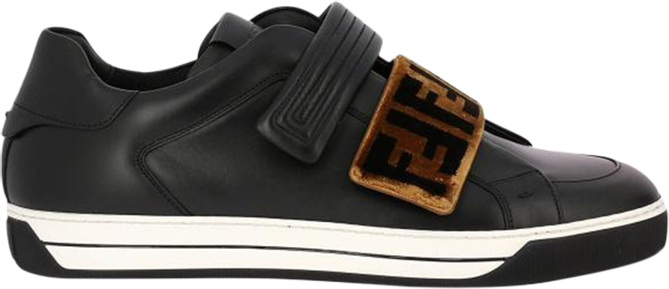 Fendi Velcro Leather Low Top 'Tappetino'