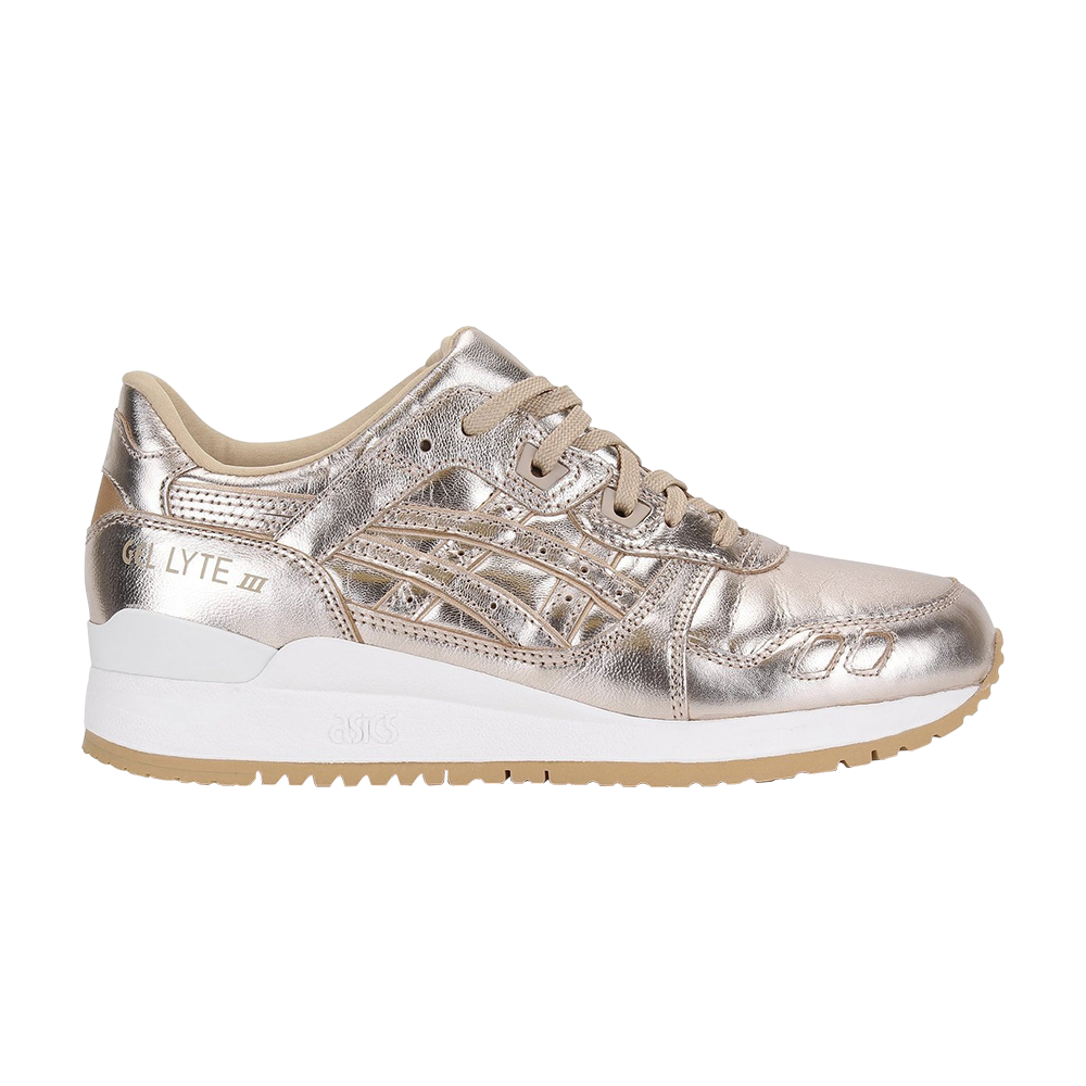 Pre-owned Asics Wmns Gel Lyte 3 'champagne' In Gold