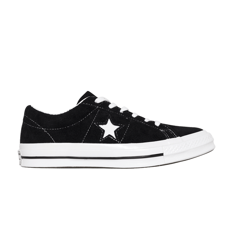 Converse one star premium suede black new arrivals