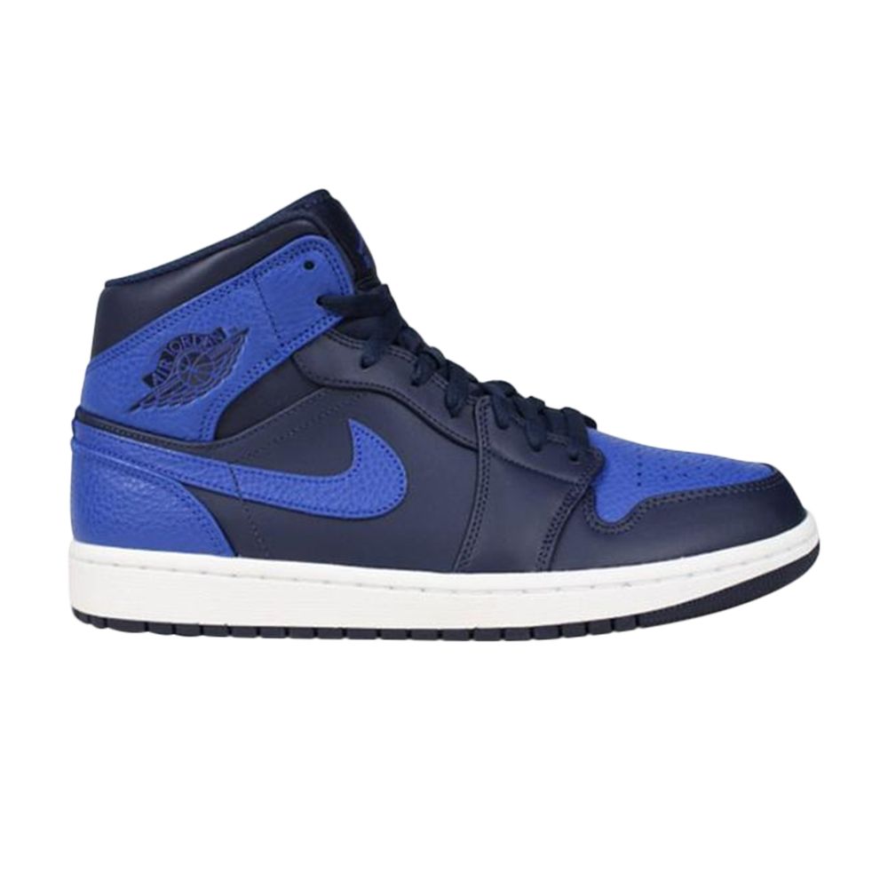 Air Jordan 1 Retro Mid GS 'Obsidian Royal' | Blue | Kid's Size 4.5