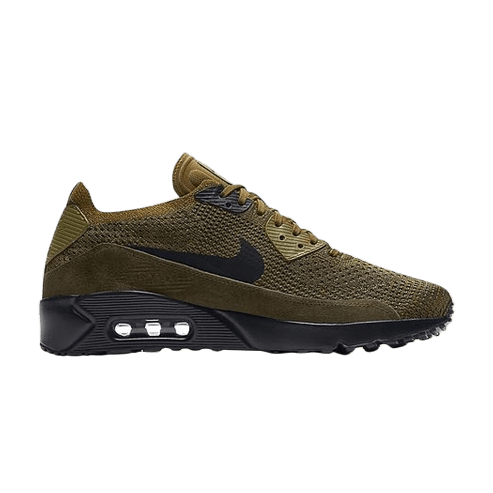 Air Max 90 Ultra 2.0 Flyknit 'Olive Flak' | GOAT