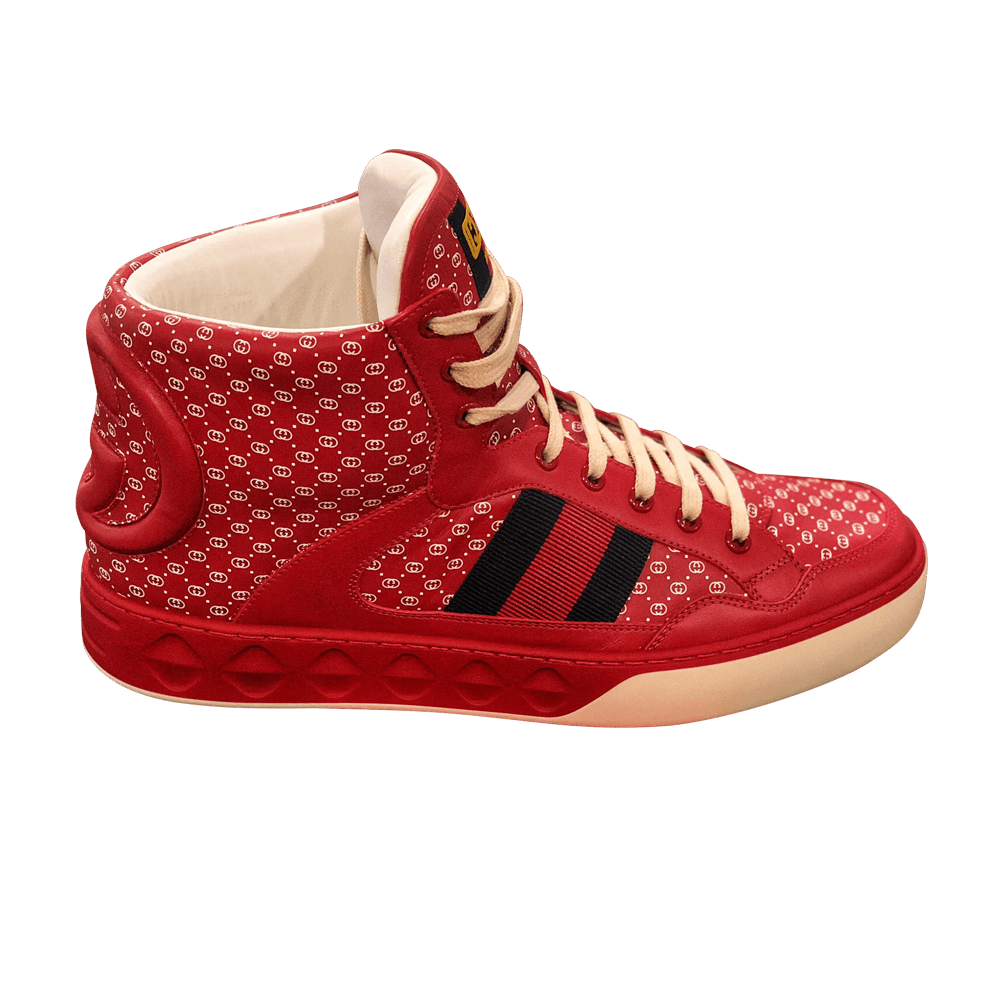 Dapper Dan x Gucci High-Top Sneaker | GOAT