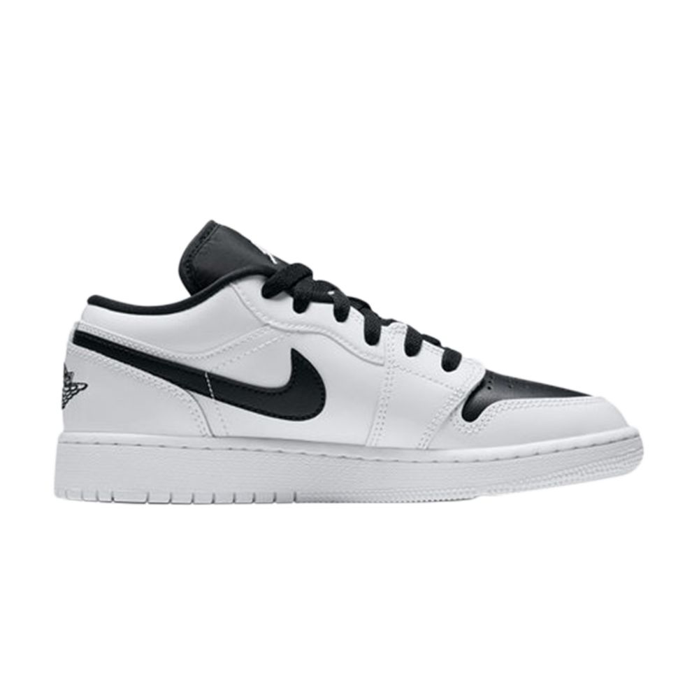 Air Jordan 1 Retro Low GS 'White Black' | Kid's Size 4