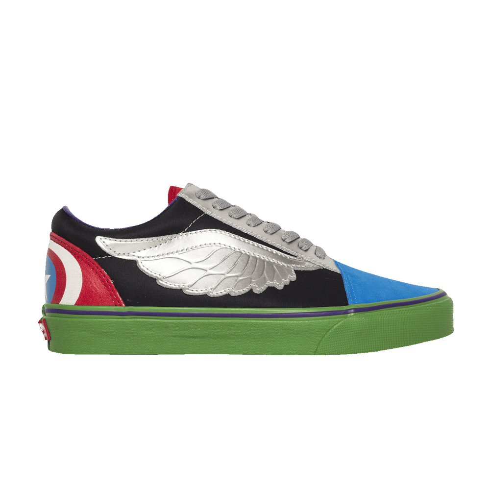 vans x marvel old skool avengers