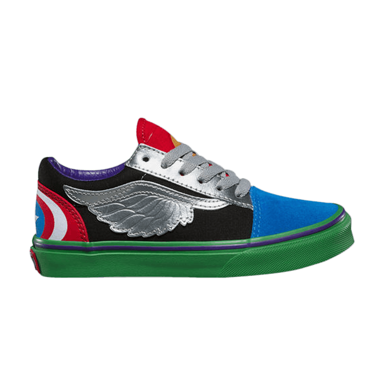 Kids vans marvel online