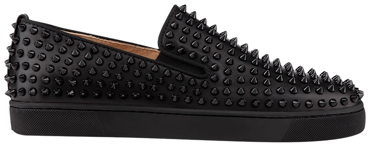 Chrstian LOUOUTIN Fun Sailor Boat Spikes 3220865B026 , Black, 46