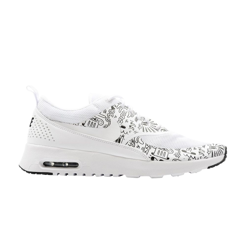 Nike Wmns Air Max Thea Print | White | Women's Size 8.5 - 599408-103