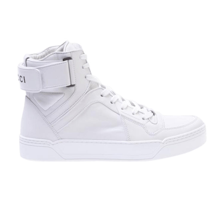 Gucci white high tops deals