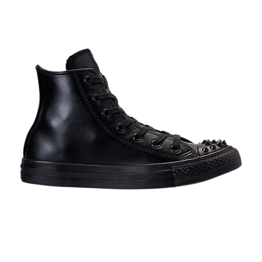 Pre-owned Converse Wmns Chuck Taylor All Star Studded Hi 'black'