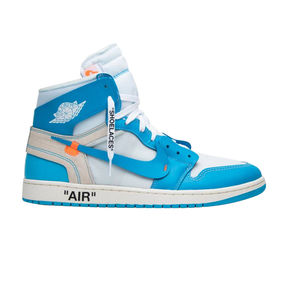 Off-White x Air Jordan 1 Retro High OG 'UNC' Sample