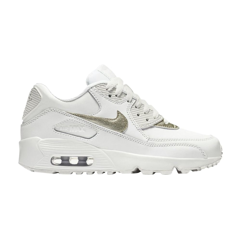 Pre-owned Nike Air Max 90 Ltr Gs 'summit White' | Kid's Size 3.5