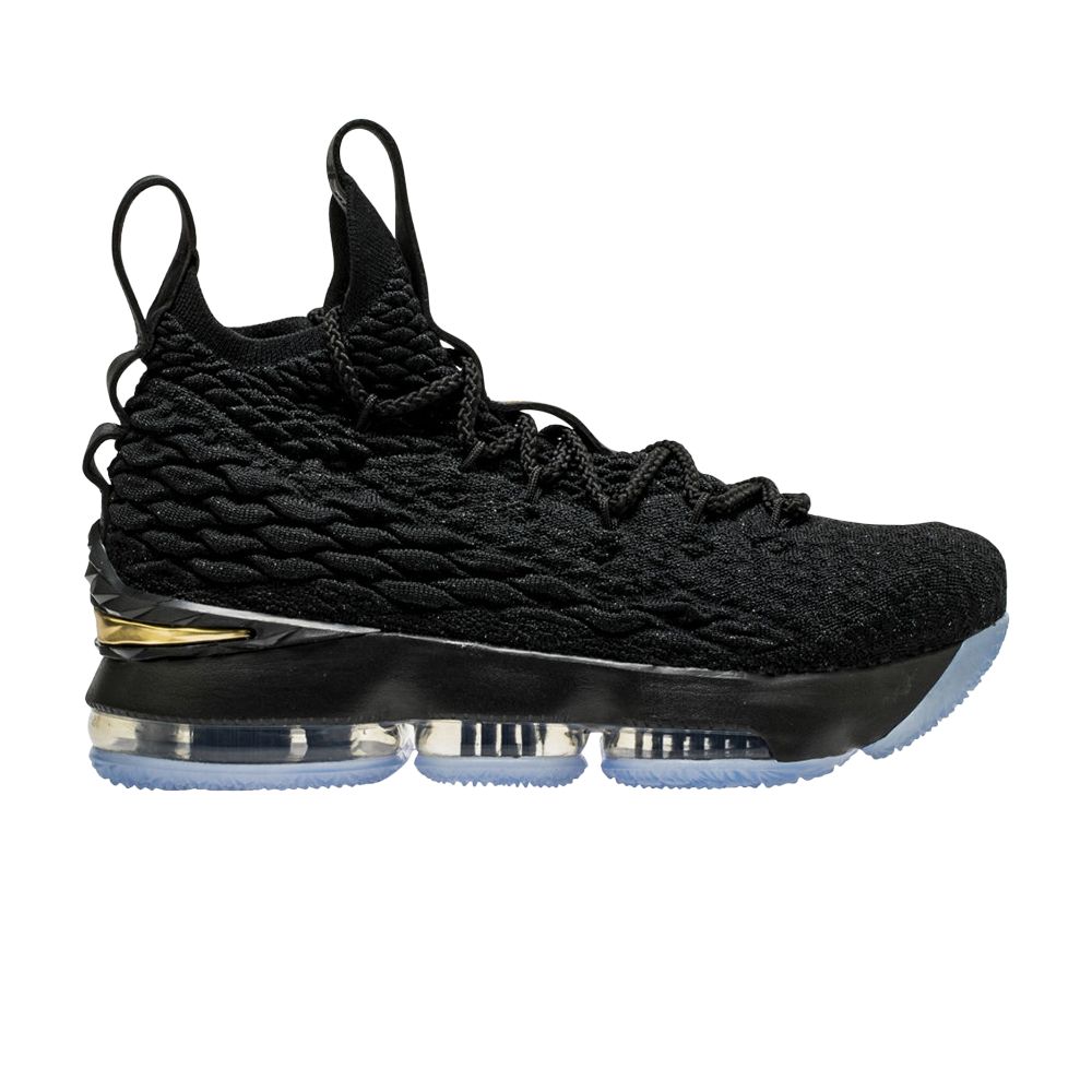Nike LeBron 15 GS 'Metallic Gold' | Black | Kid's Size 4