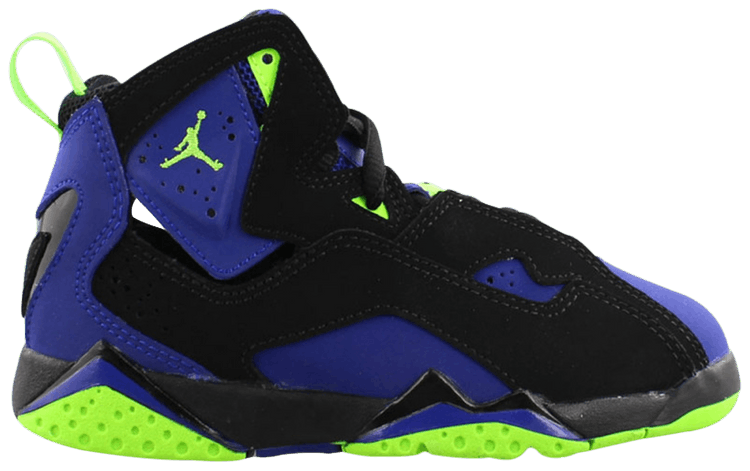Buy Jordan True Flight BP Black Royal Blue Green 343796 022 GOAT