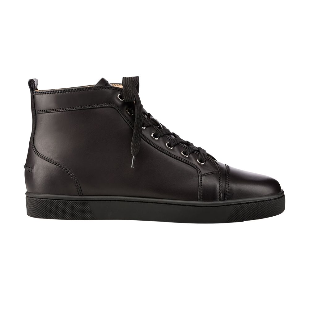 Pre-owned Christian Louboutin Flat High Top | Black | Men's Size 42