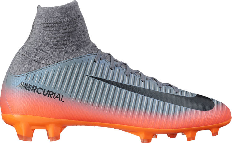 Mercurial Superfly 5 FG GS Cleat 'Cool Grey'