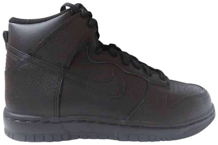 Nike Dunk High 17 GS Triple Black