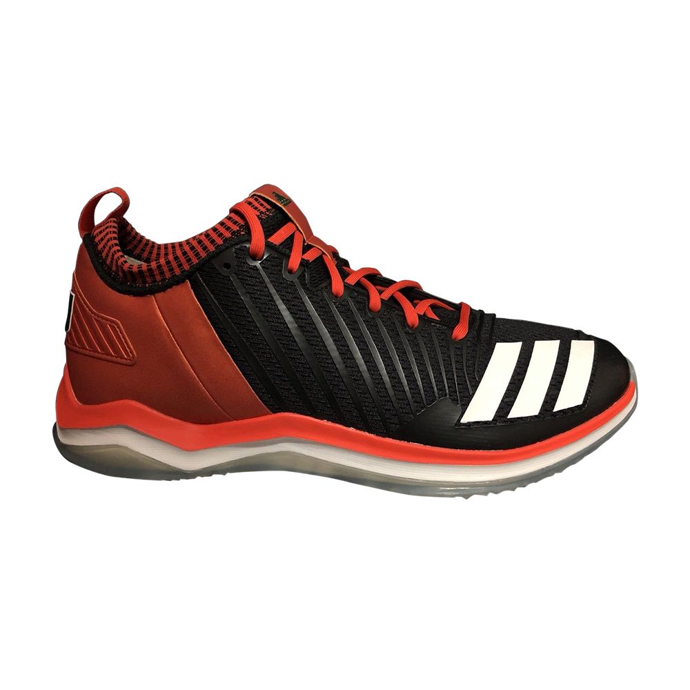 adidas Icon Trainer 'Miami Hurricanes' | Black | Men's Size 11.5 - DA8928