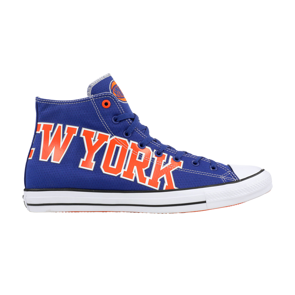 Pre-owned Converse Chuck Taylor All Star Hi 'new York Knicks' In Blue