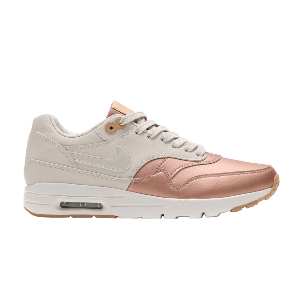 nike air max rose gold trainers