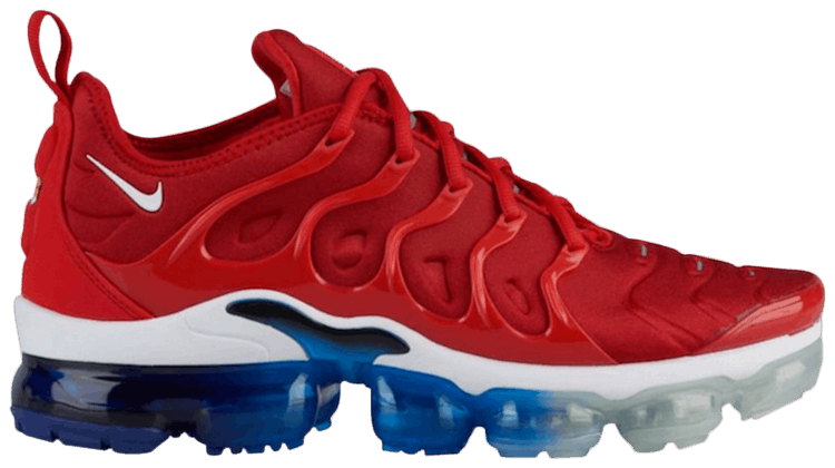 Vapormax plus red white blue online