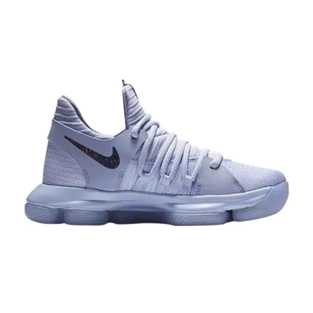 Pre-owned Nike Zoom Kd 10 Gs | Multi-color | Kid's Size 5
